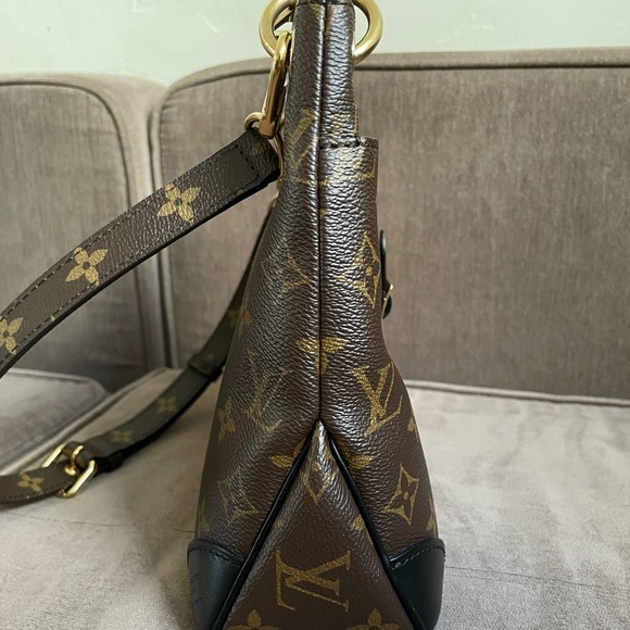 Authentic Louis Vuitton Odeon PM Monogram Noir with Short Monogram Strap - Picture 6 of 16